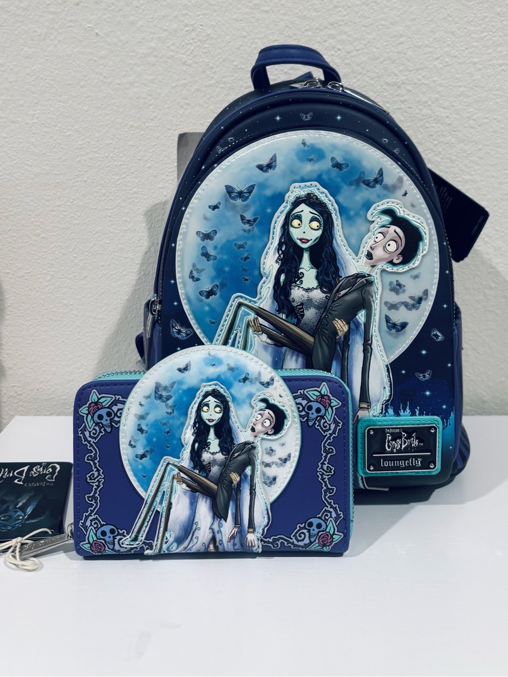 Loungefly Corpse Bride Backpack and Wallet Set